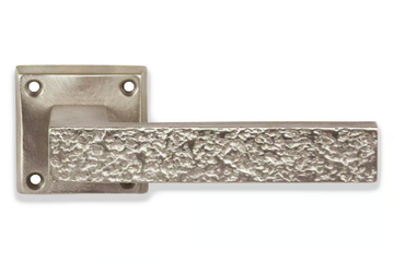 COSMO - Bronze door handle on rose by GIARA ART DESIGN-BRONZE - view 3
